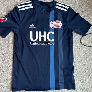 New England Revolution jersey size youth M